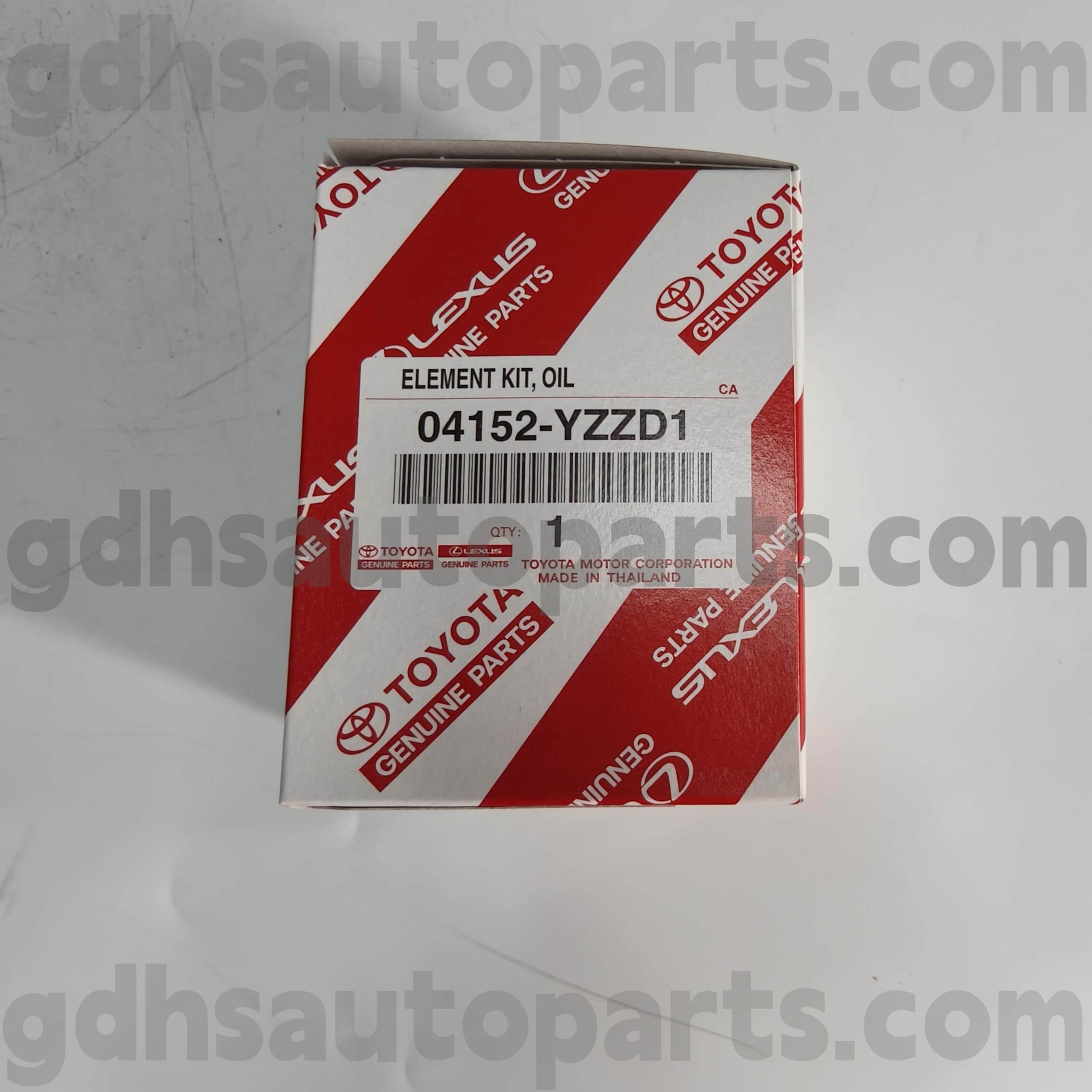 04152-YZZD1 TOYOTA מסנן שמן חלקים מקוריים למארז לא. ASU40 GSU45
