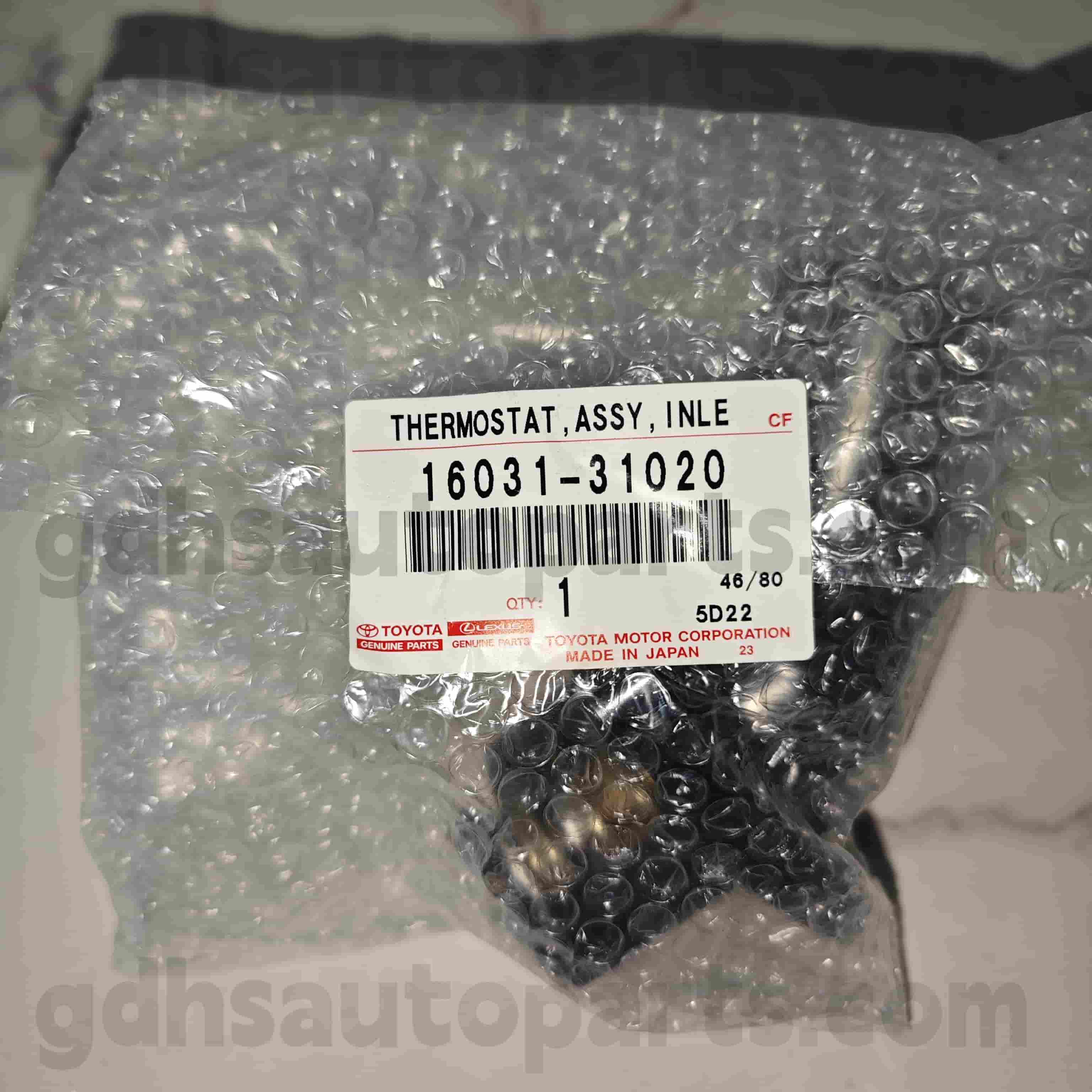 16031-31020 טויוטה חלקים מקוריים תרמוסטט עבור Lexus GS30/35/43/460 、 שלדה כתר/היברידית לא. 3Grfe..grs202
