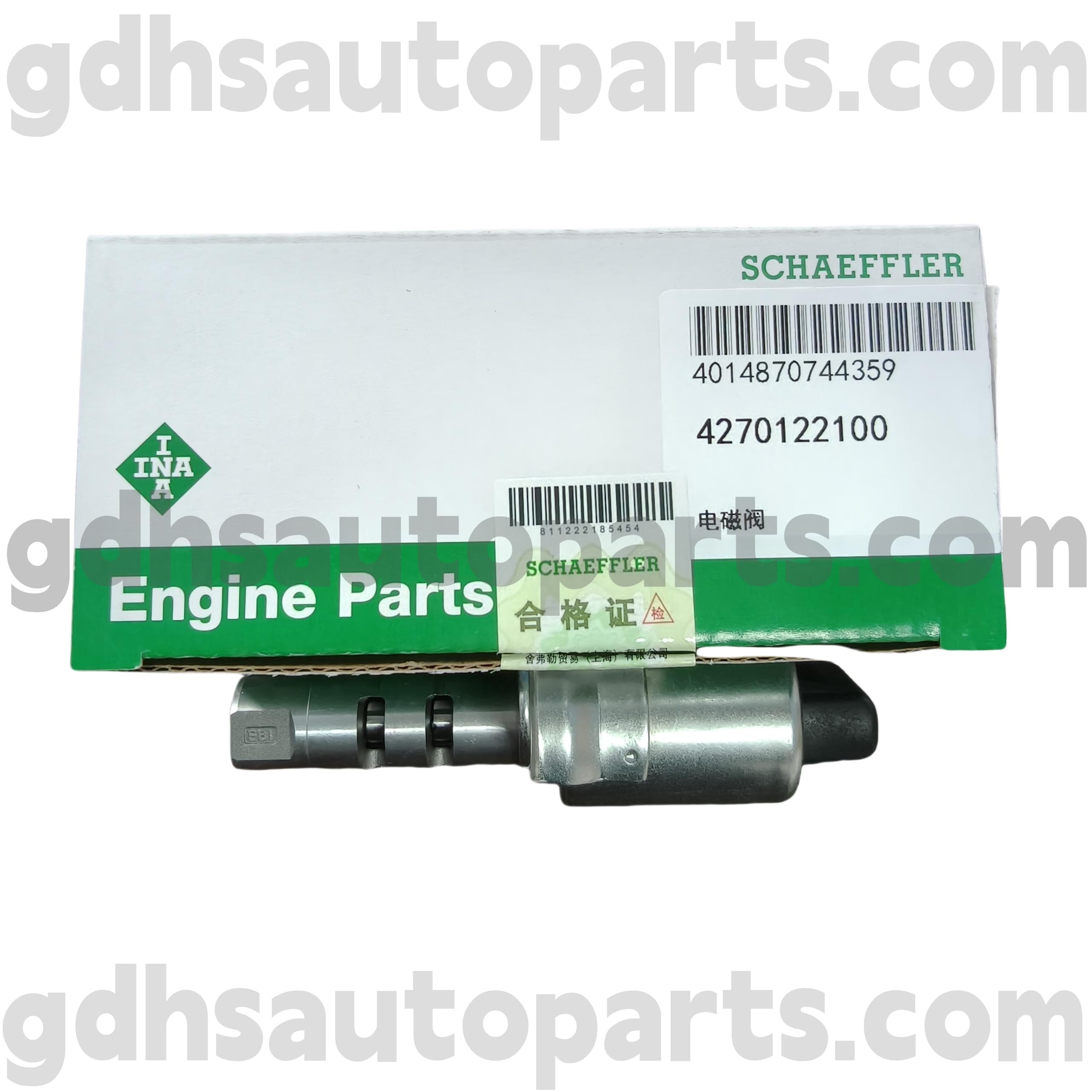 4270122100 Schaeffler ina שסתום סולנואיד גל זיזים עבור ריינג 'רובר Evoque, Land Rover Freelander 2, Range Rover OE No. LR025652
