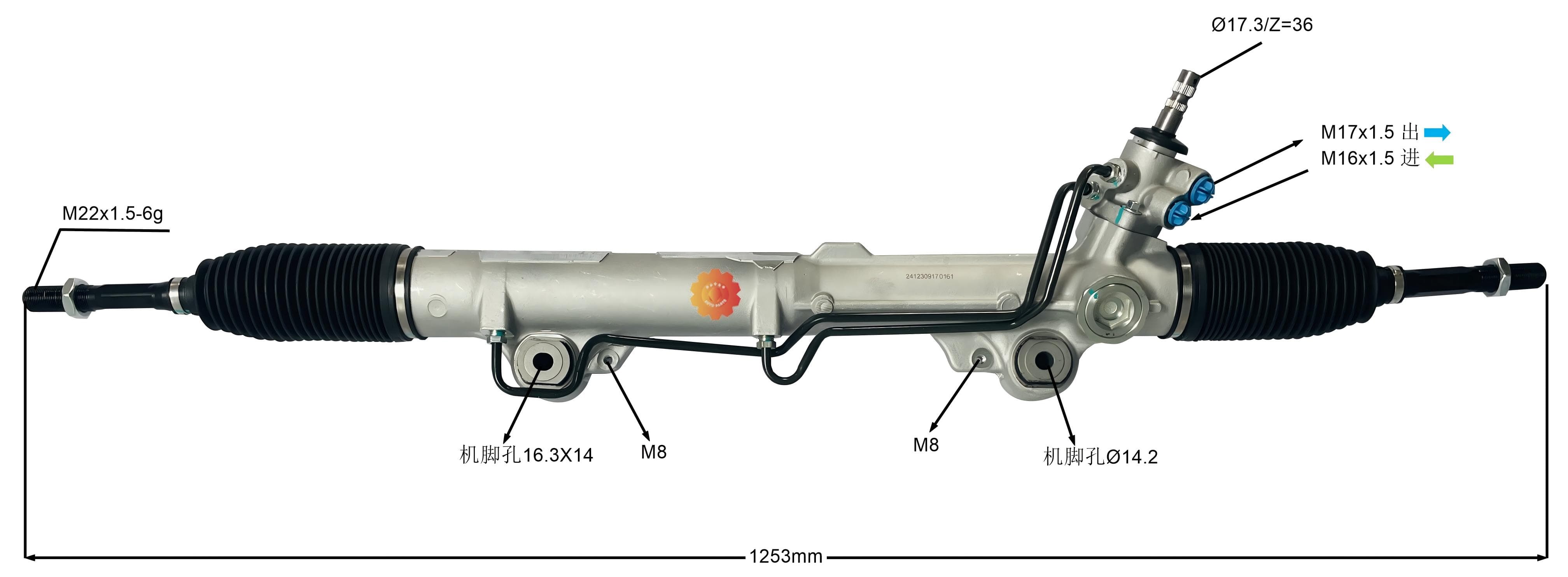 44250-0C070 גלגל הגה לרכב