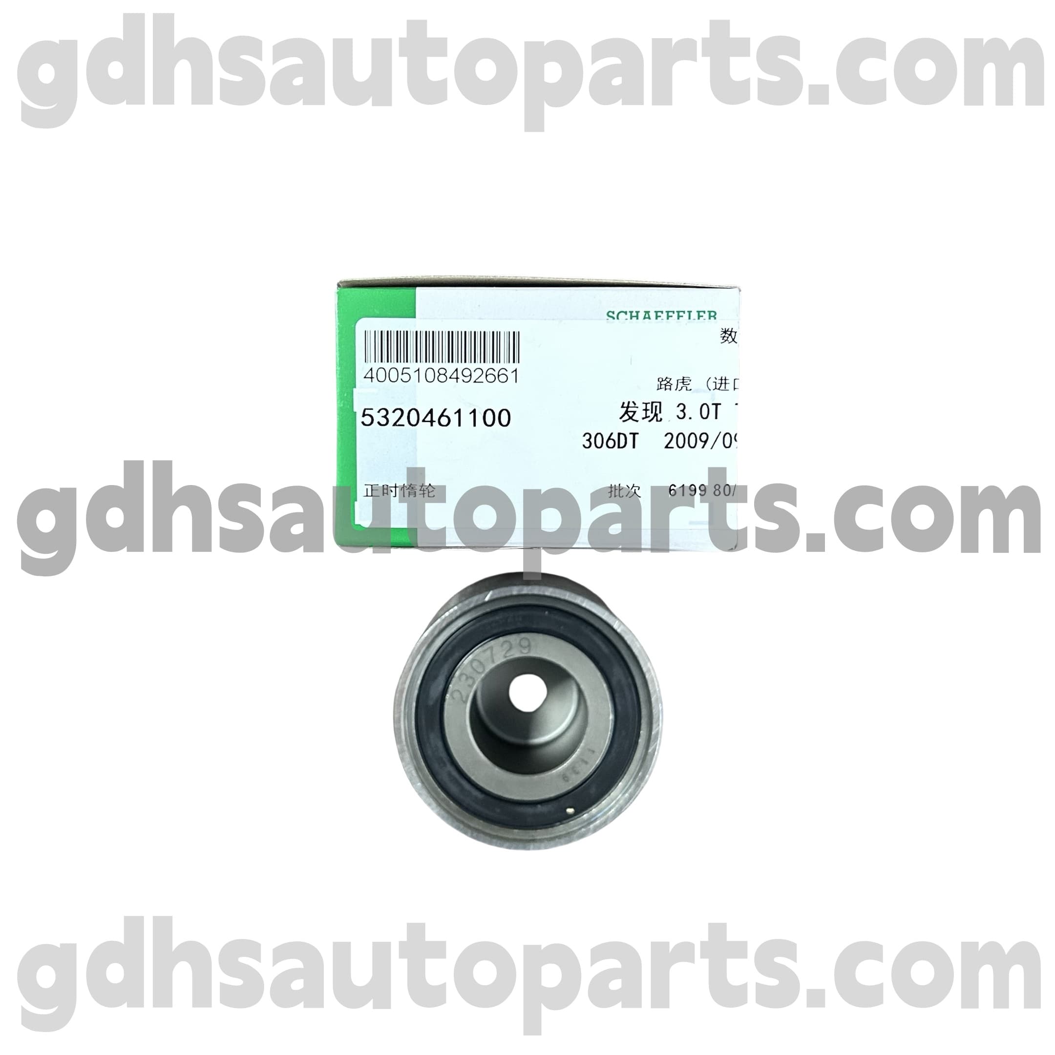 5320461100 Schaeffler ina תזמון גלגלת סמל לנדולרי לנד רובר 4, Land Rover Discovery 3, Range Rover OE No. 1311306