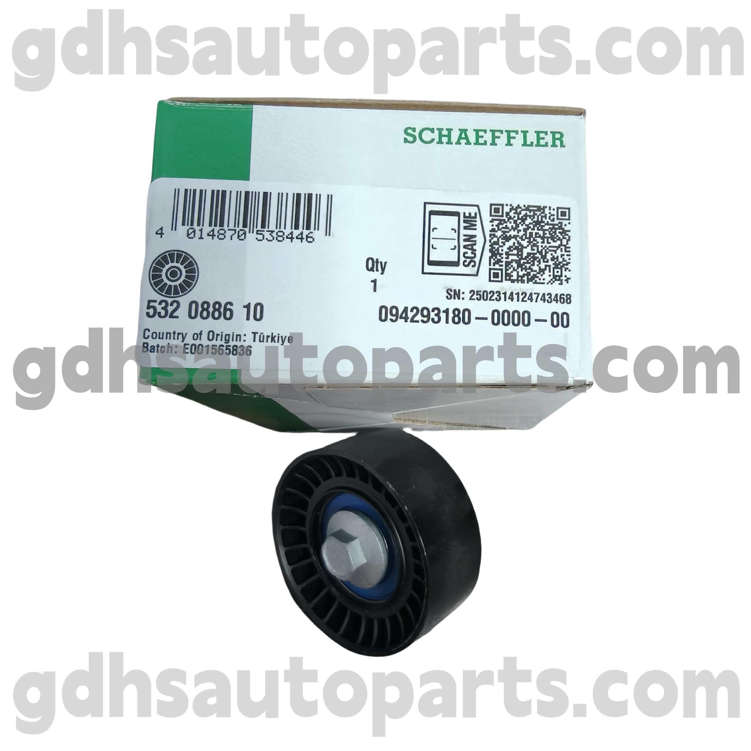 5320886100 Schaeffler ina גלגלת חגורת תזמון לריינג 'רובר velar ， Defender חדש ， Range Rover Evoque ， Range Rover Sport OE NO. LR073726