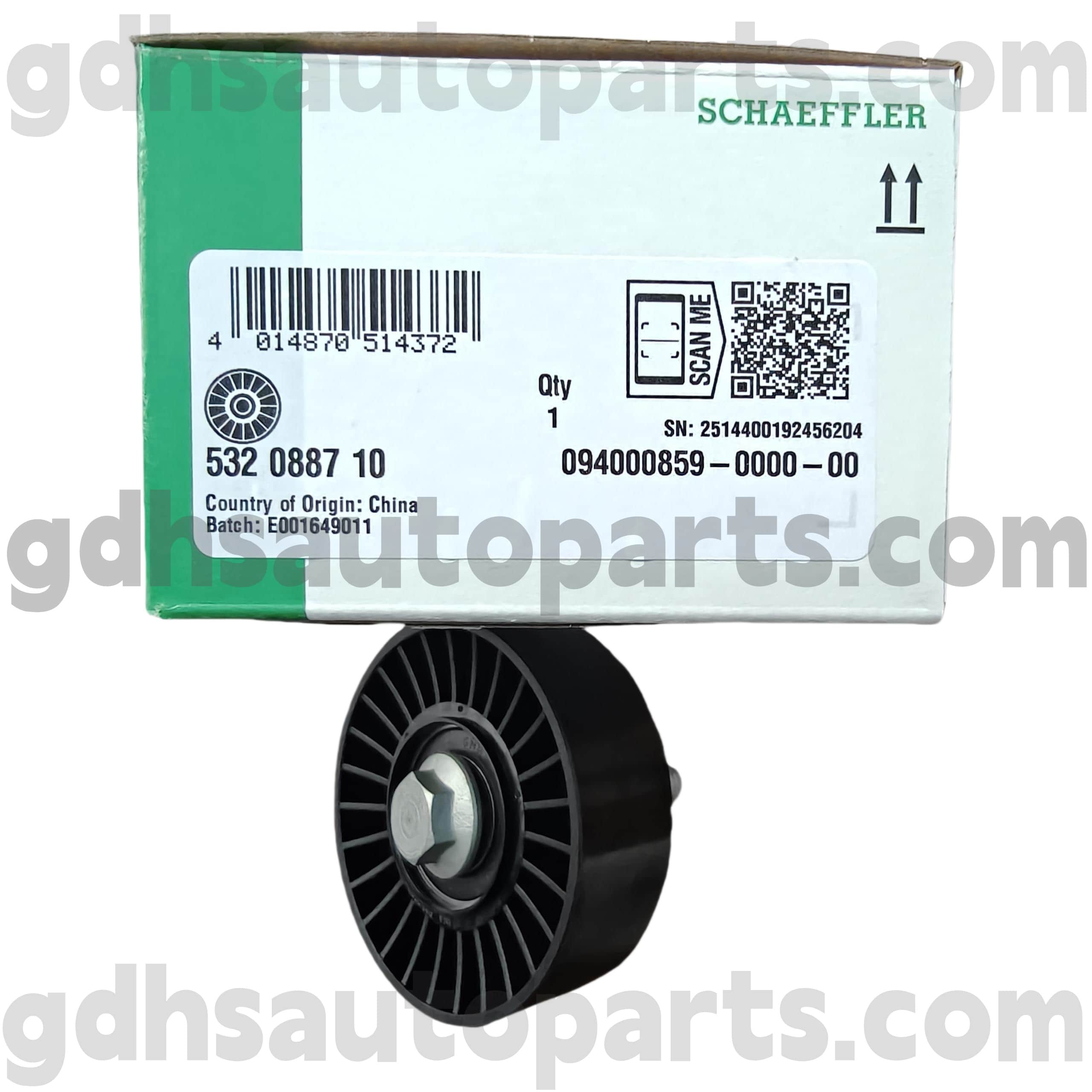 5320887100 Schaeffler ina גלגלת חגורת תזמון לריינג 'רובר וולאר, ריינג' רובר Evoque חדש, ריינג 'רובר Evoque OE No.LR071758