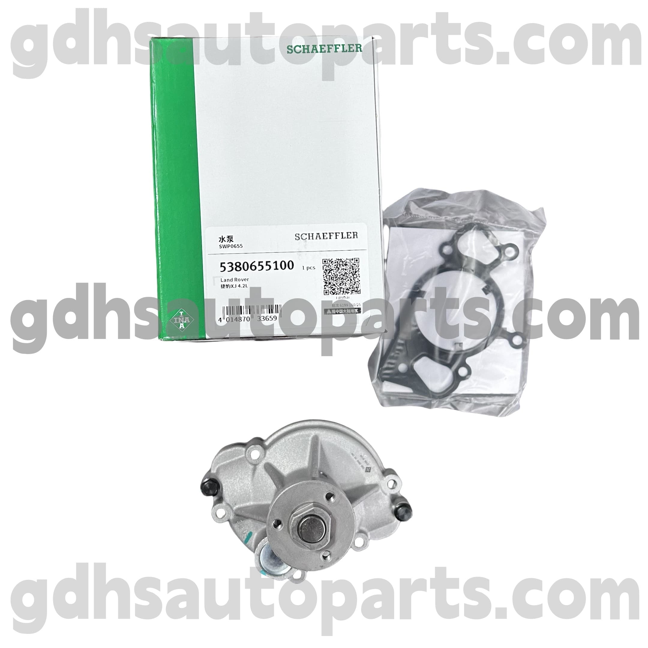 5380655100 משאבת מים Schaeffler ina עבור ריינג 'רובר ספורט, ריינג' רובר OE לא. 4575902